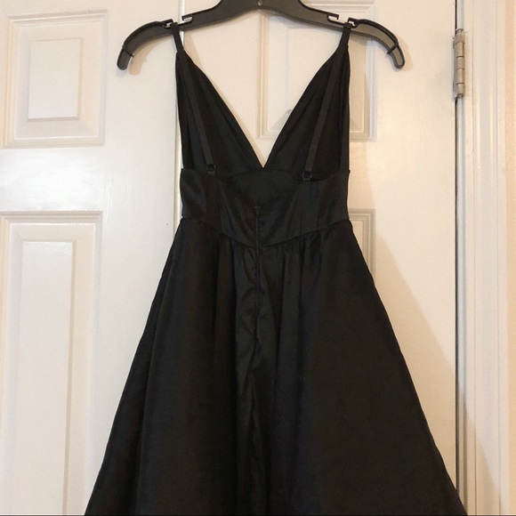 Black High Low Dress - Picture 2 of 3